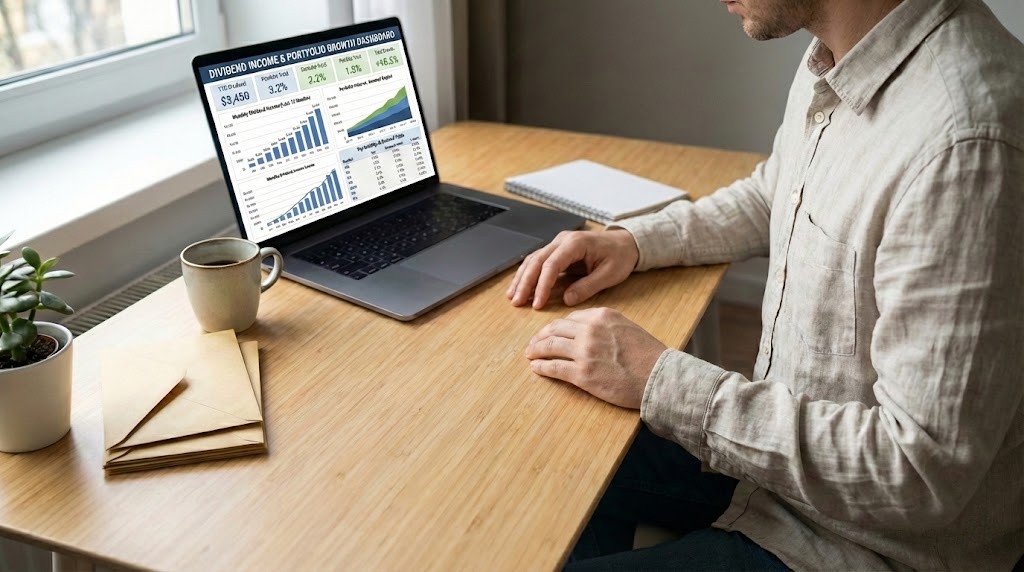 dividend-strategy-investor-planning-steady-dividend-income